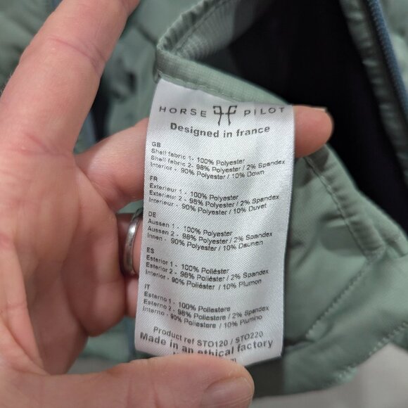 Horse Pilot Women's Storm Hybrid Riding Jacket Equestrian Size Medium - Picture 11 of 13